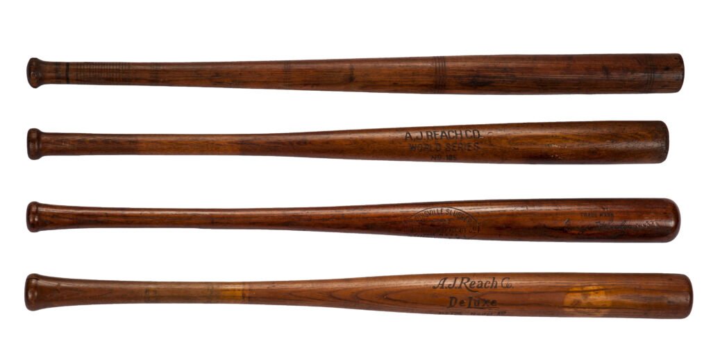 old baseball bats